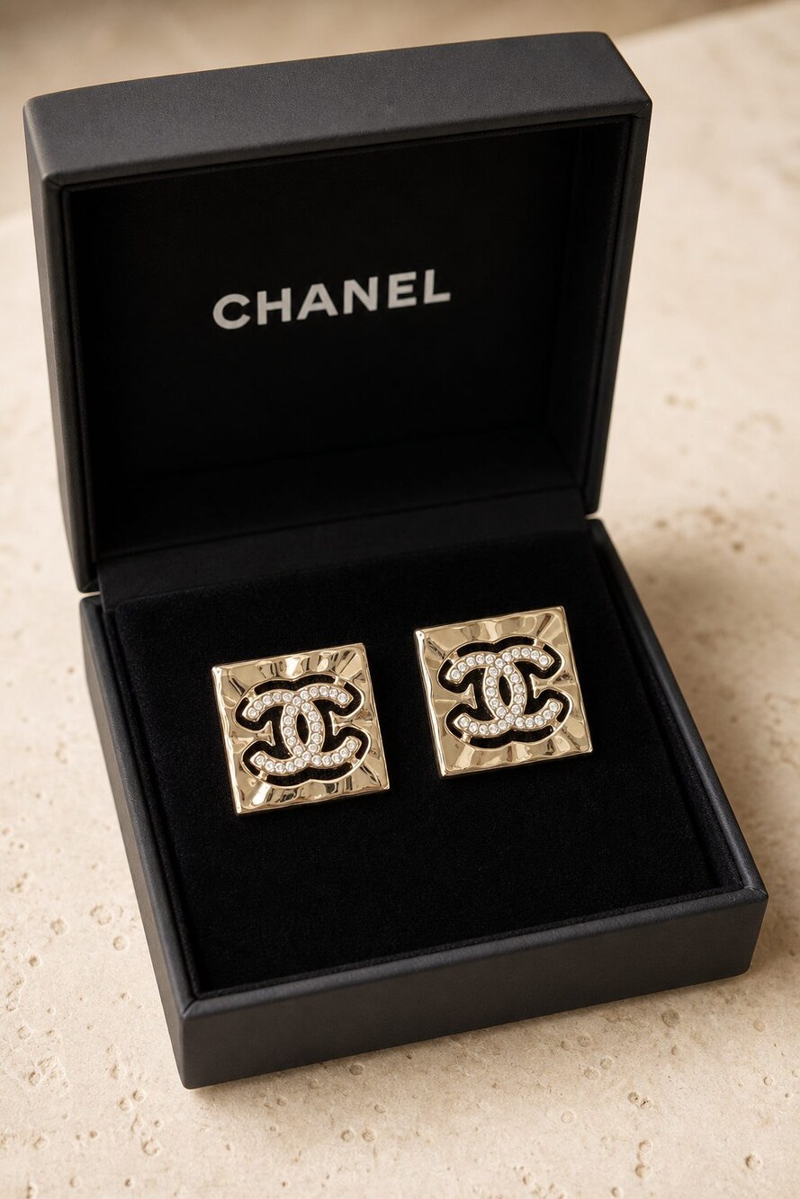 CHANEL Classic Parisian Earrings Style 17 | New with Box - Picture 2 of 9